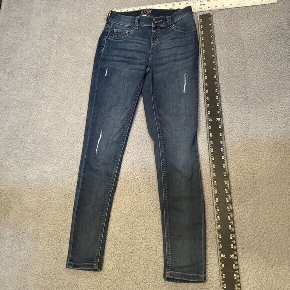 Girl’s Justice Mid Rise Jeggings Jeans Denim Size 16 - Picture 1 of 7
